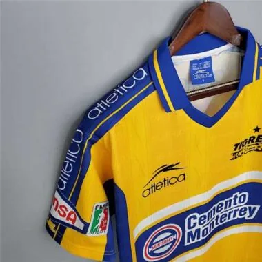 99-00 Tigres UANL Home Retro Kit Soccer Jerseys Yupoo