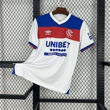 25-26 Rangers Away Kit Soccer T-Shirt AAAAJersey Supply Yupoo