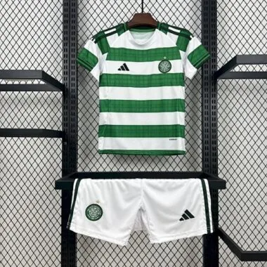 25-26 Celtic Home Kid Kits Youth Apparels AAAAJersey Wholesale Yupoo