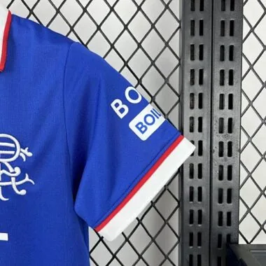 25-26 Rangers Home Kid Kits Youth Apparels Soccer