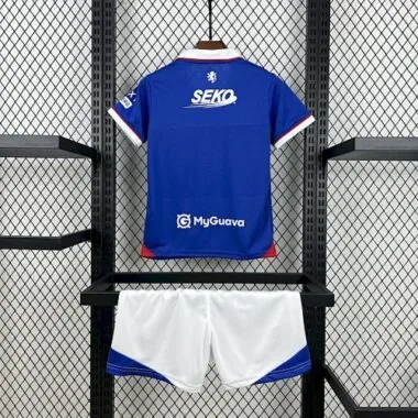 25-26 Rangers Home Kid Kits Youth Apparels Soccer