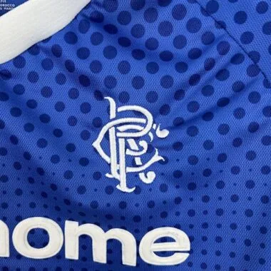 02-03 Rangers Home Kit Retro Soccer