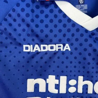 02-03 Rangers Home Kit Retro Soccer