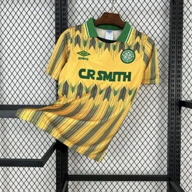 89-91 Celtics Away Kit Retro Soccer AAAAJersey