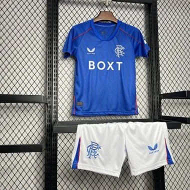 24-25 Rangers Thuis-set voor kinderen Jeugdkleding Sport
