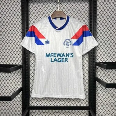 90-92 Rangers Away Retro Kit Vintage Shirt Sport AAAAJersey Yupoo