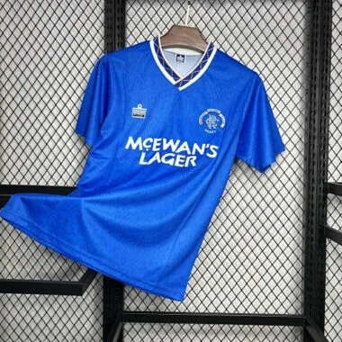 90-92 Rangers Home Retro Kit Vintage Shirt Sport AAAAJersey Yupoo