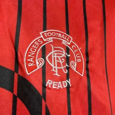 94-95 Rangers Away Retro Kit Vintage Shirt Sport