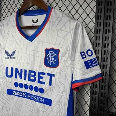 24-25 Rangers Away Kit Football Apparel