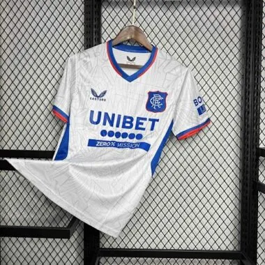 24-25 Rangers Away Kit Football Apparel
