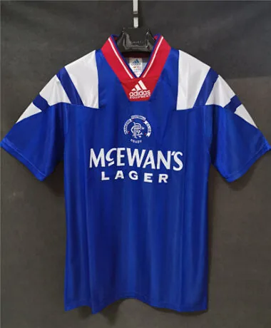 92-94 Rangers home blue