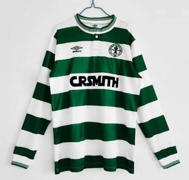 87-89 Celtics home long sleeve