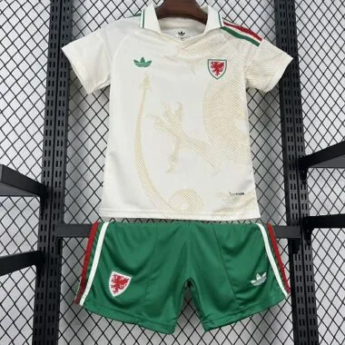 World Cup Jersey 2026 Wales Away Kids Kit Soccer T-Shirt AAAAJersey Supply Yupoo