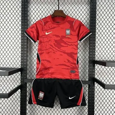 World Cup Jersey 2026 South Korea Home Kids Kit Soccer T-Shirt AAAAJersey Supply Yupoo