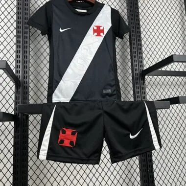 26-27 Vasco da Gama Home Kid Kits Soccer T-Shirt