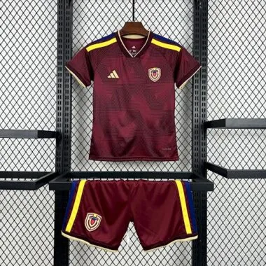 World Cup Jersey 2026 Venezuela Home Kids Kit Soccer T-Shirt AAAAJersey Supply Yupoo
