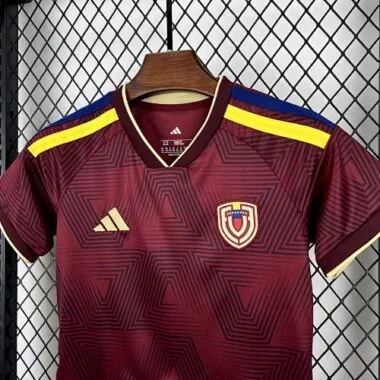 World Cup Jersey 2026 Venezuela Home Kids Kit Soccer T-Shirt