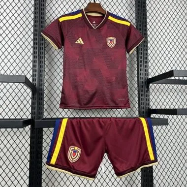 World Cup Jersey 2026 Venezuela Home Kids Kit Soccer T-Shirt