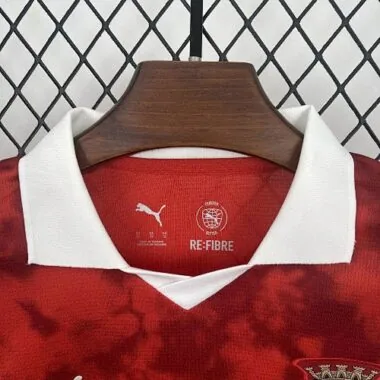 25-26 Braga Home Kids Kit Soccer T-Shirt