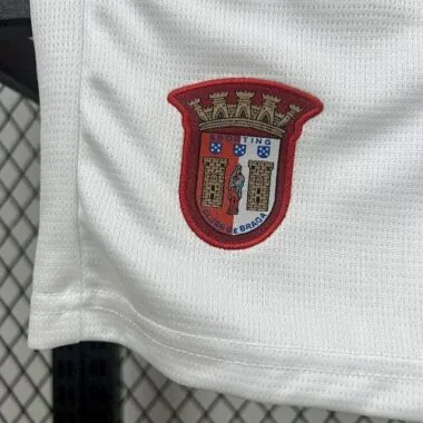 25-26 Braga Home Kids Kit Soccer T-Shirt