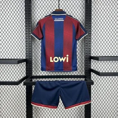 25-26 Levante UD Home Jersey Kids Kit Soccer T-Shirt