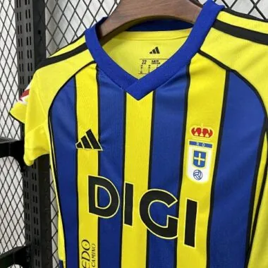 25-26 Real Oviedo Away Kids Kit Soccer T-Shirt