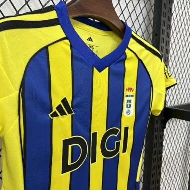25-26 Real Oviedo Away Kids Kit Soccer T-Shirt