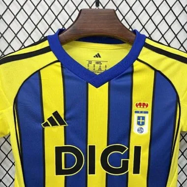 25-26 Real Oviedo Away Kids Kit Soccer T-Shirt