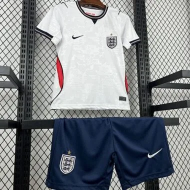 World Cup Jersey 2026 England Home Kids Kit Soccer T-Shirt