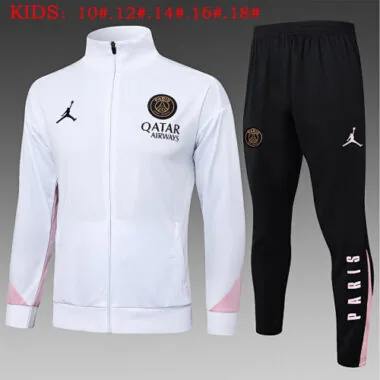 25-26 PSG Kids Kit Jackets Kit Soccer T-Shirt AAAAJersey Supply Yupoo