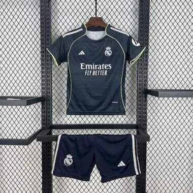 25-26 Real Madrid Away Kids Kit Football T-Shirt Joy AAAAJersey Supply Yupoo