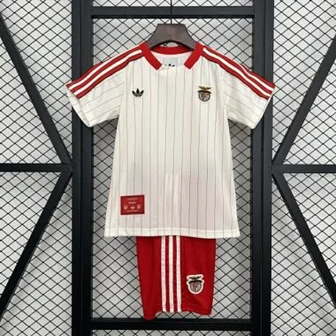 25-26 Benfica Retro Special Edition Kids Kit Soccer T-Shirt AAAAJersey Supply Yupoo