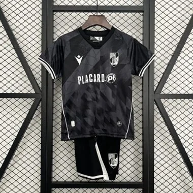 25-26 Guimares Away Kids Kit Soccer T-Shirt AAAAJersey Supply Yupoo