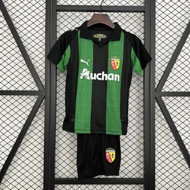25-26 Lens Away Kids Kit Soccer T-Shirt AAAAJersey Supply Yupoo