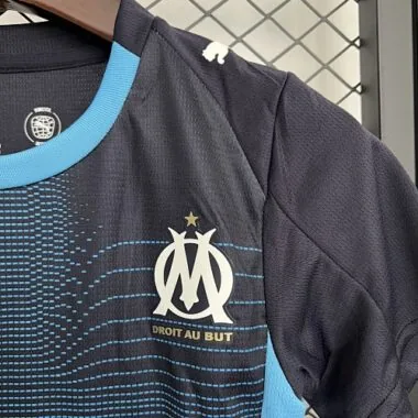 25-26 Marseille away Kids Kit Soccer T-Shirt