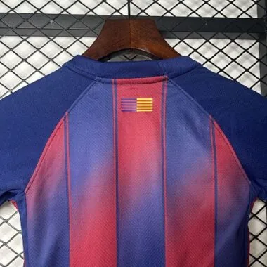 25-26 Barcelona Home Kid Kits Youth Apparels