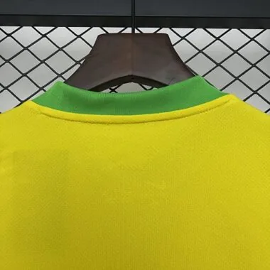 2025 Brazil Home Kid Kits Youth Apparels