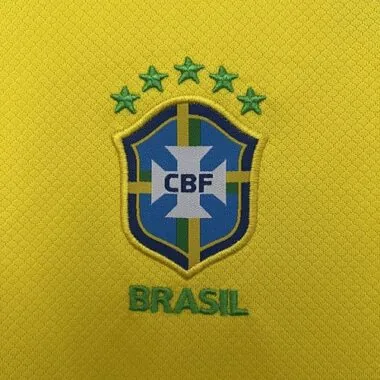 2025 Brazil Home Kid Kits Youth Apparels