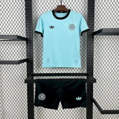 2025 Germany 125th Anniversary Blue Kid Kits Youth Apparels AAAAJersey Wholesale Yupoo