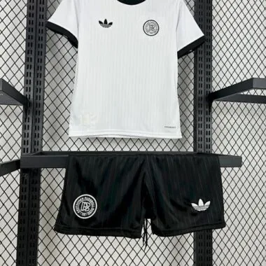 2025 Germany 125th Anniversary White Kid Kits Youth Apparels