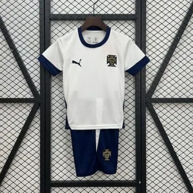 2025 Portugal White Training Kid Kits Youth Apparels AAAAJersey Supply Yupoo