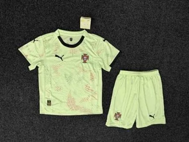 2025 Portugal Green Kid Kits Soccer AAAAJersey Yupoo