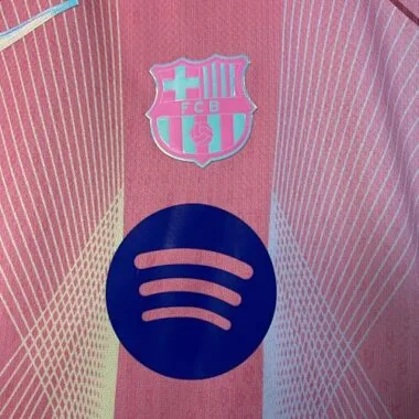 25-26 Barcelona Pink Special Edition Kid Kits Youth Apparels