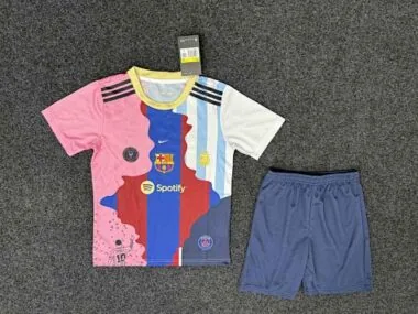 25-26 Messi Exclusive Edition Kids Kit Soccer AAAAJersey Yupoo