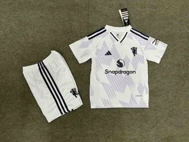 25-26 Manchester United Away Kids Kit Soccer AAAAJersey Yupoo