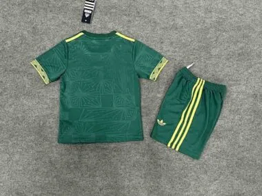 2025 Mexico Green Special Edition Kids Kit Soccer