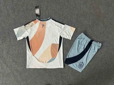 2025 Spain Away Kids Kit Soccer