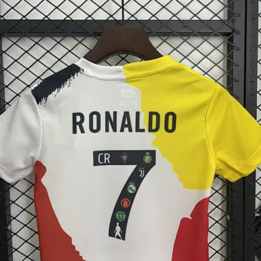 25-26 Cristiano Ronaldo All Club Mix Kids Kit Soccer