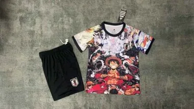2025 Japan One Piece Luffy Special Edition Kids Kit Soccer AAAAJersey Yupoo