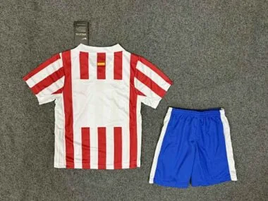 25-26 Atletico Madrid Home Kids Kit Soccer